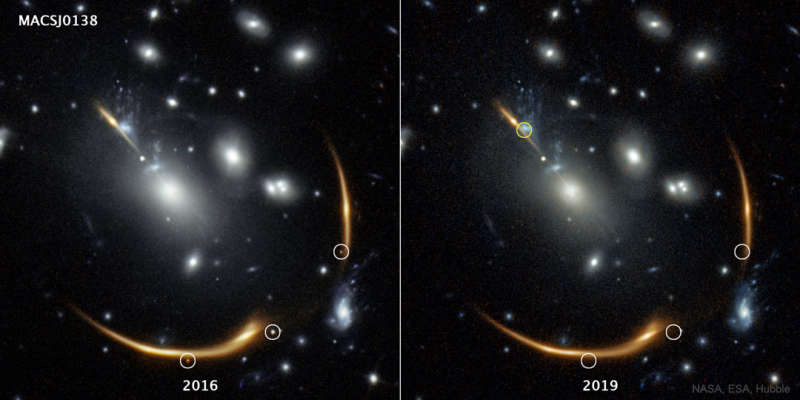 SN Реквием: сверхновая, которую увидели три раза