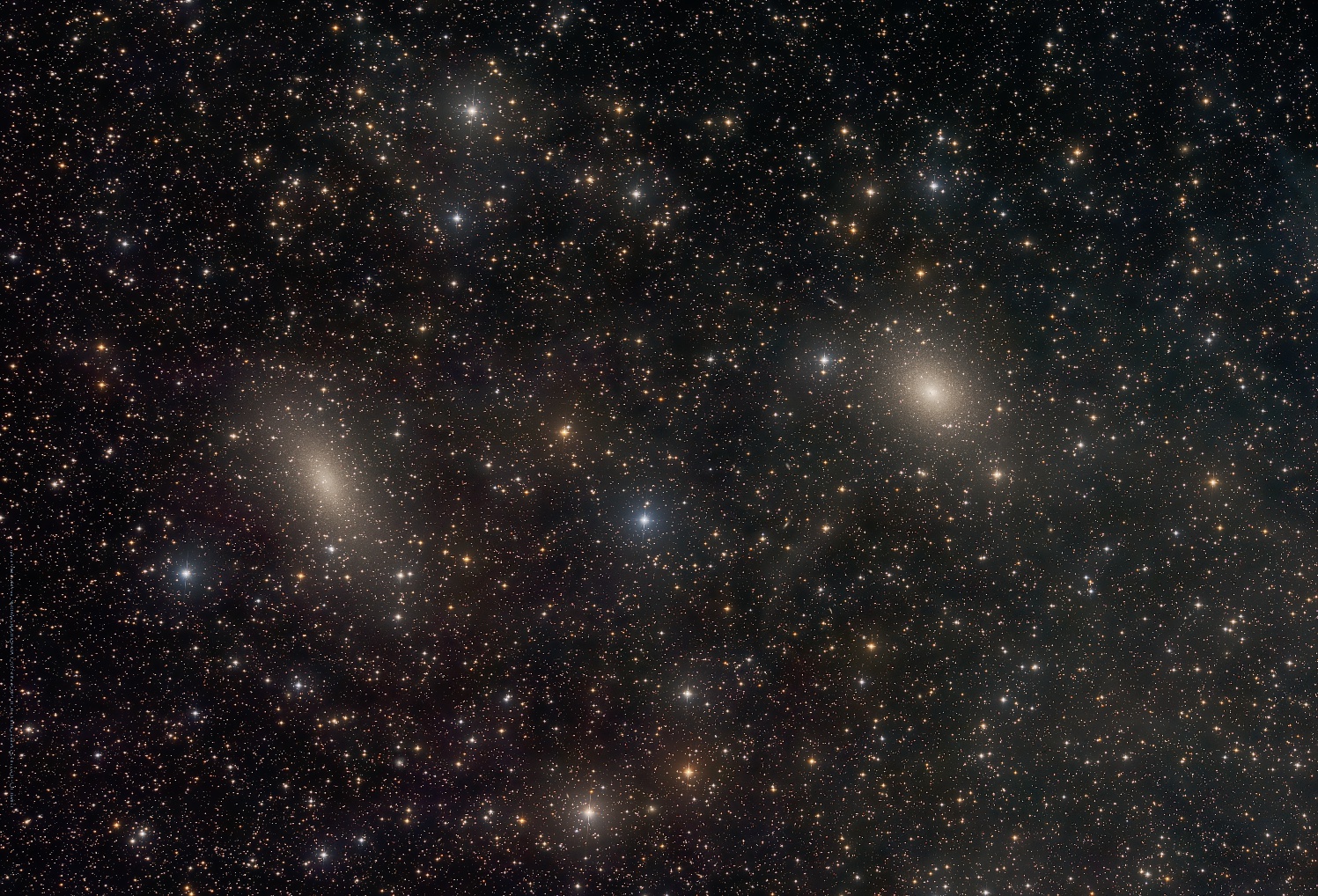 NGC 147  NGC 185