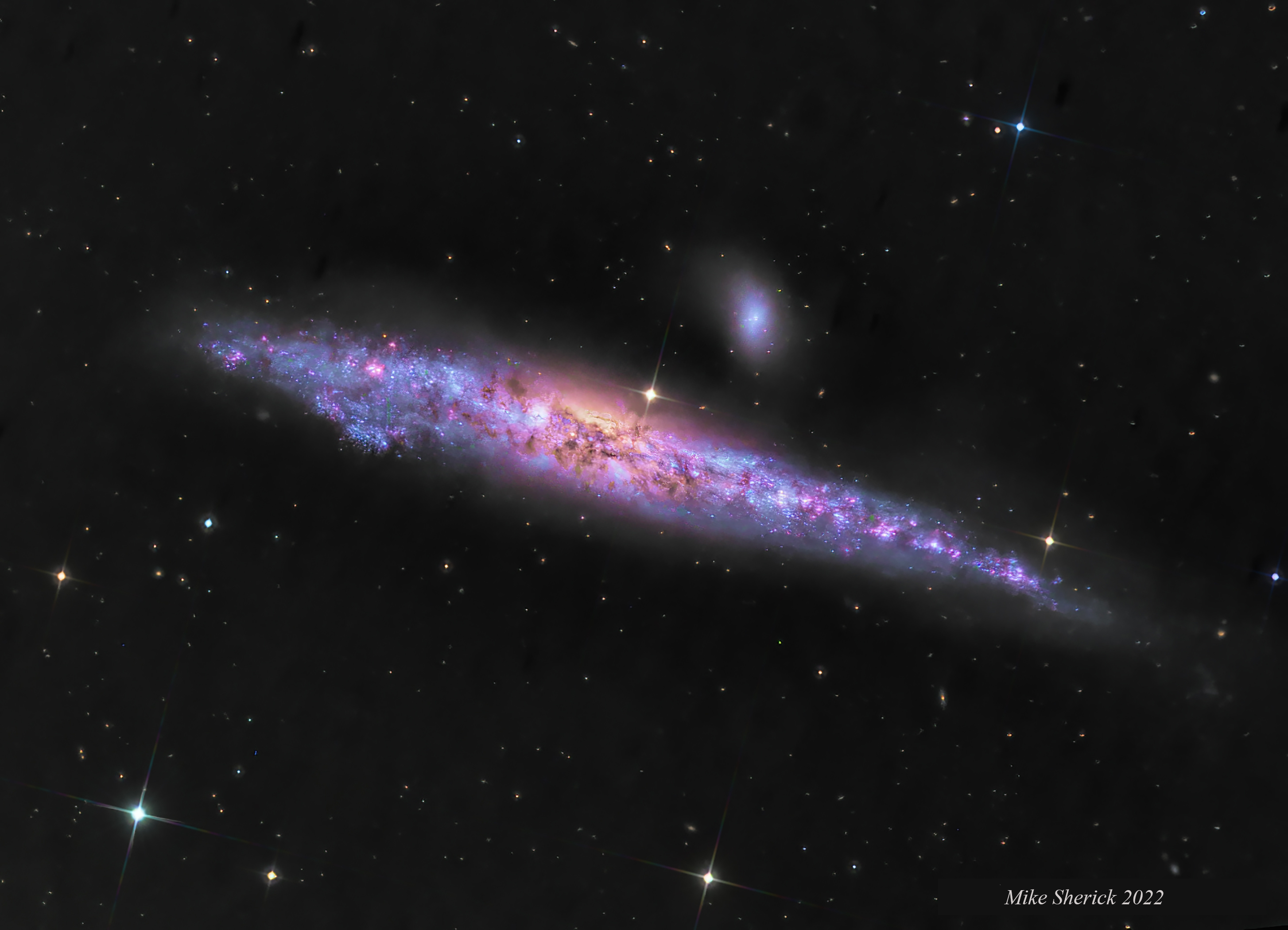 NGC 4631: galaktika Kit