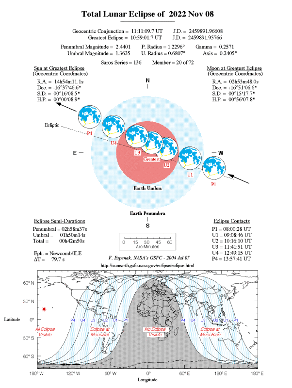 Карта солнечного затмения 8 апреля 2024. Затмение 8 ноября 2022 карта. Карта лунного затмения. Лунное затмение 2022 карта. Лунное затмение 8 ноября схема.
