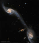 Галактики: триплет Вильда от телескопа им.Хаббла