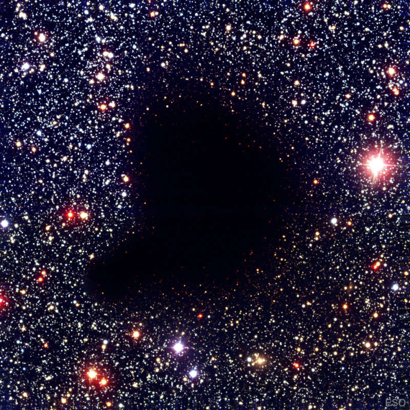 Темное молекулярное облако Барнард 68