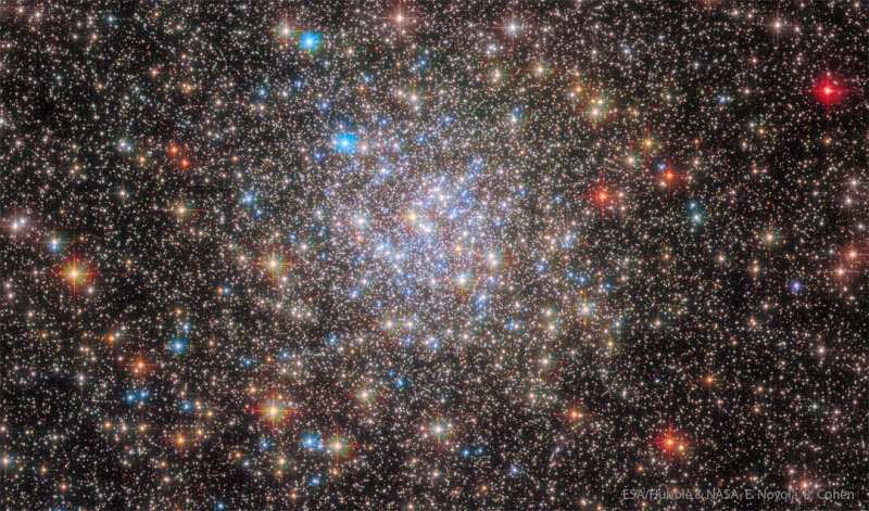 Шаровое звездное скопление NGC 6355 от телескопа им.Хаббла