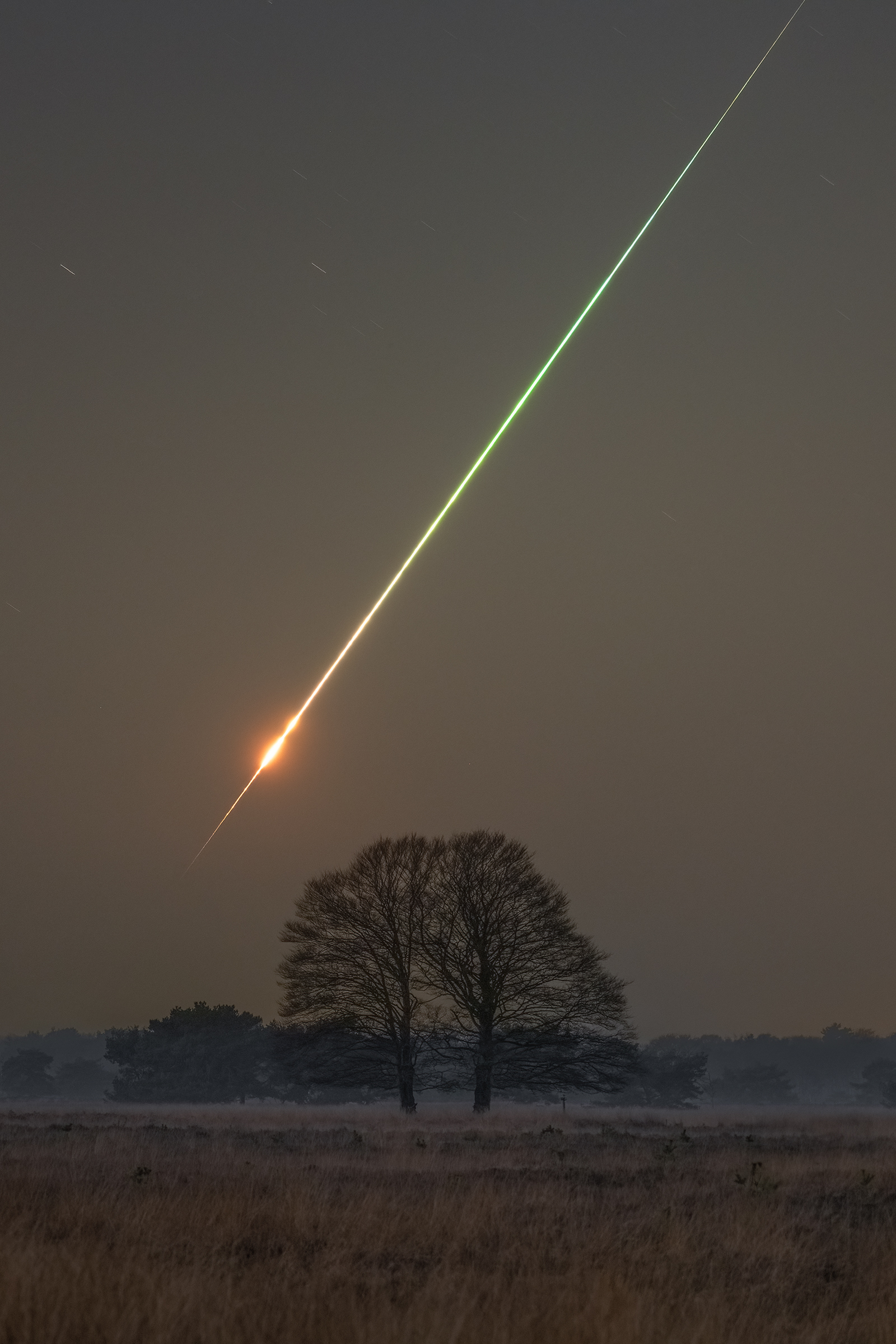Vspyshka meteora 2023 CX1