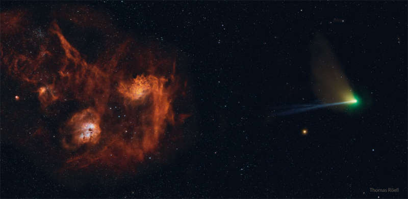 APOD: 2023 March 1 Б The Flaming Star Nebula