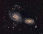 Распутывающаяся галактика NGC 3169