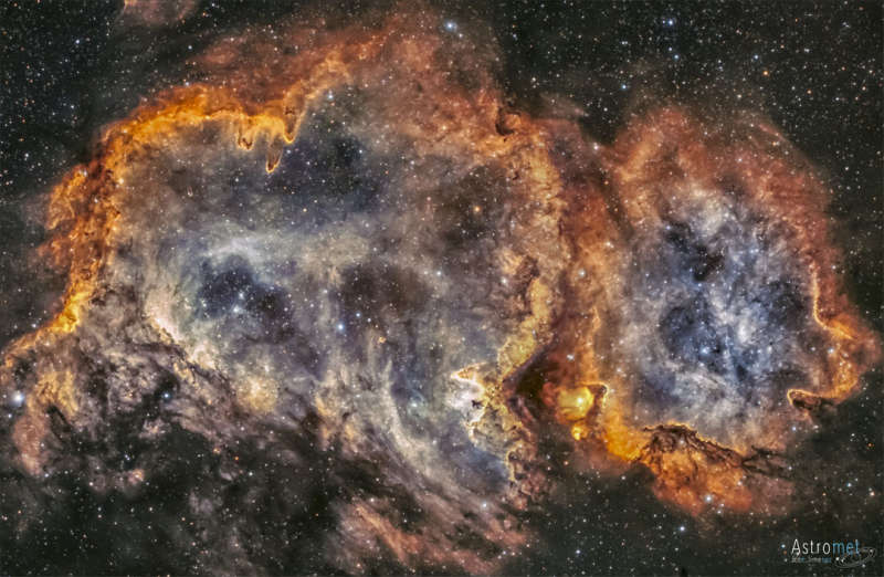 APOD: 2023 March 14 Б W5: The Soul Nebula