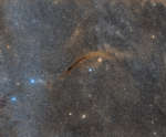 NGC 4372 и туманность Темная штучка