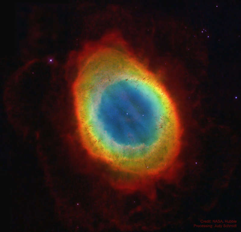 APOD: 2023 April 2 Б M57: The Ring Nebula from Hubble