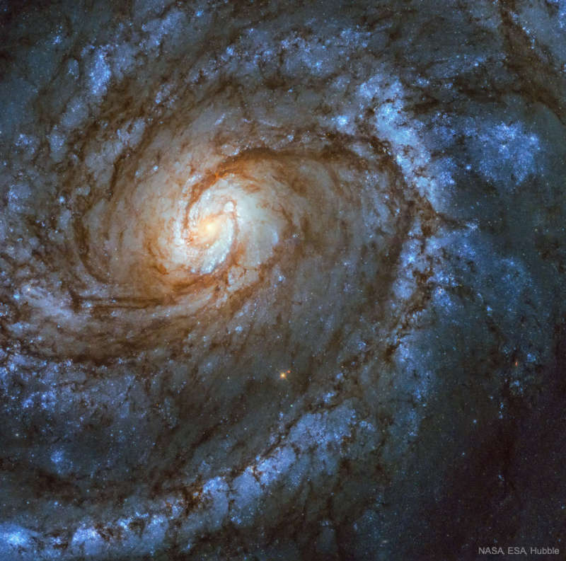 APOD: 2023 April 8 Б M100: A Grand Design Spiral Galaxy