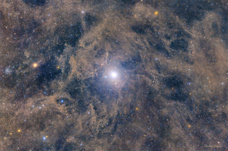 APOD: 2023 April 11 Б North Star: Polaris and Surrounding Dust