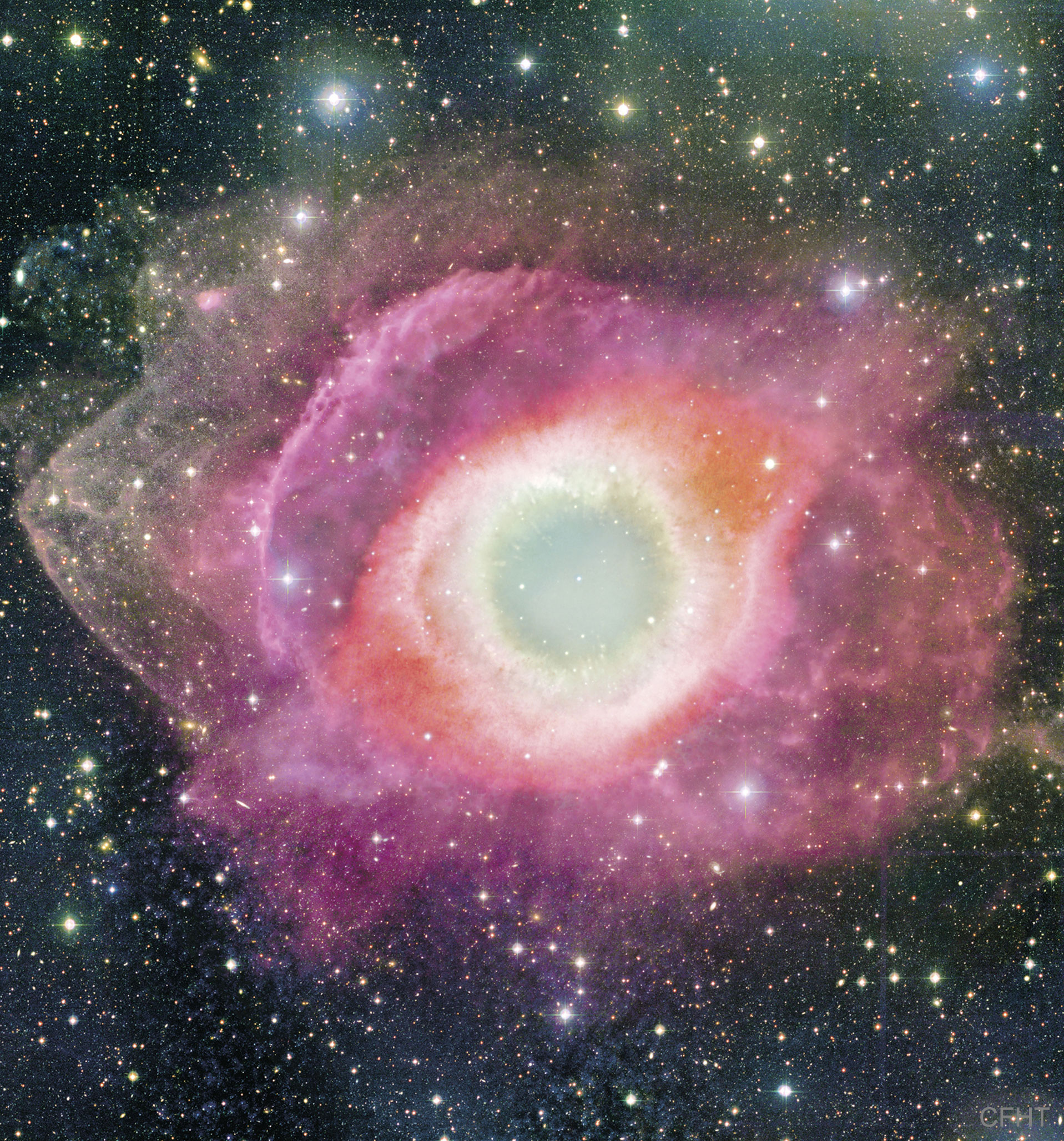 APOD: 2023 May 7  The Helix Nebula from CFHT