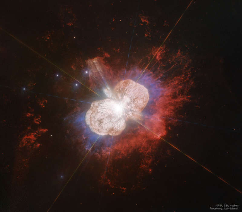 APOD: 2023 July 9  Doomed Star Eta Carinae