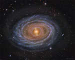 Кольца и перемычка в спиральной галактике NGC 1398