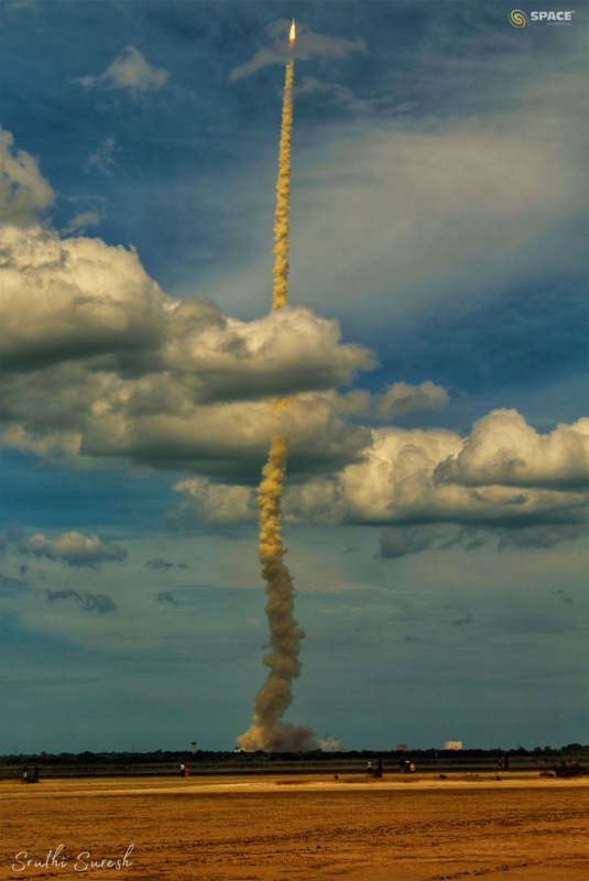 Запуск аппарата "Чандраян-3" к Луне