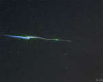 APOD: 2023 July 24 Б Chemicals Glow as a Meteor Disintegrates