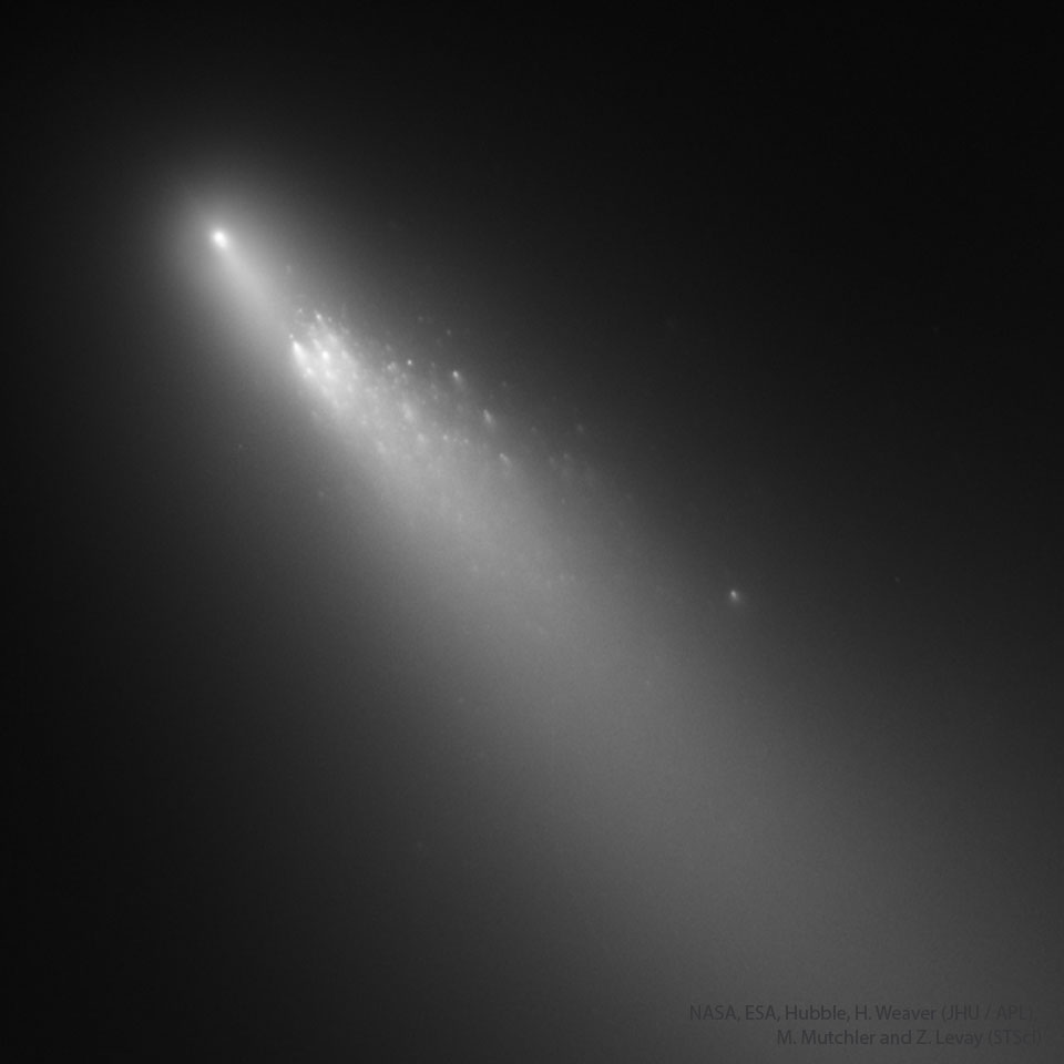 Fragmenty komety Shvassmana-Vahmana 3