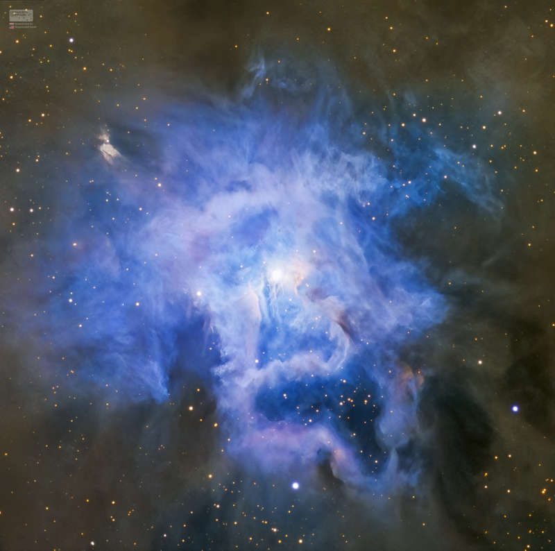 NGC 7023: туманность Ирис