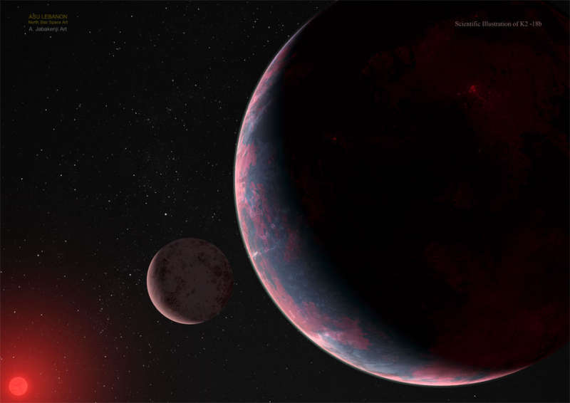APOD: 2023 September 20 Б Methane Discovered on Distant Exoplanet