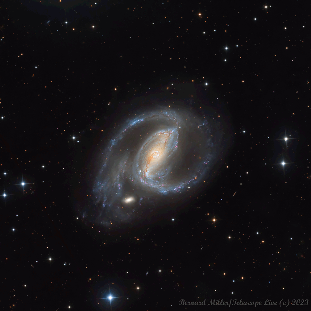 Астронет > NGC 1097: спиральная галактика со сверхновой