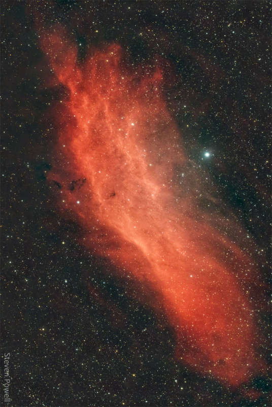 NGC 1499:  tumannost' Kaliforniya
