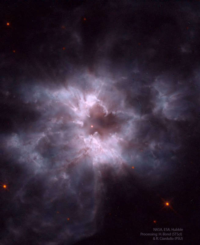 APOD: 2023 December 24 B NGC 2440: Cocoon of a New White Dwarf