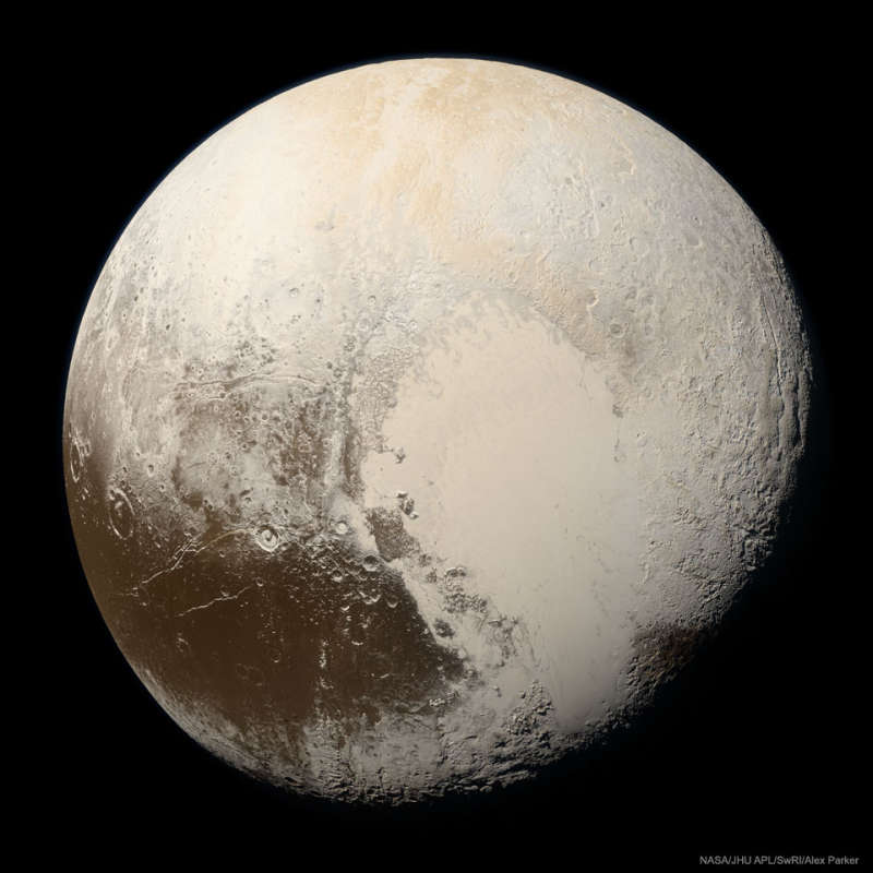 APOD: 2024 January 28  Pluto in True Color