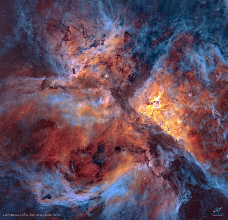 APOD: 2024 February 5 B In the Core of the Carina Nebula