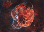 APOD: 2024 February 27 Б Supernova Remnant Simeis 147