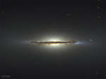 M102: vid sboku na diskovuyu galaktiku