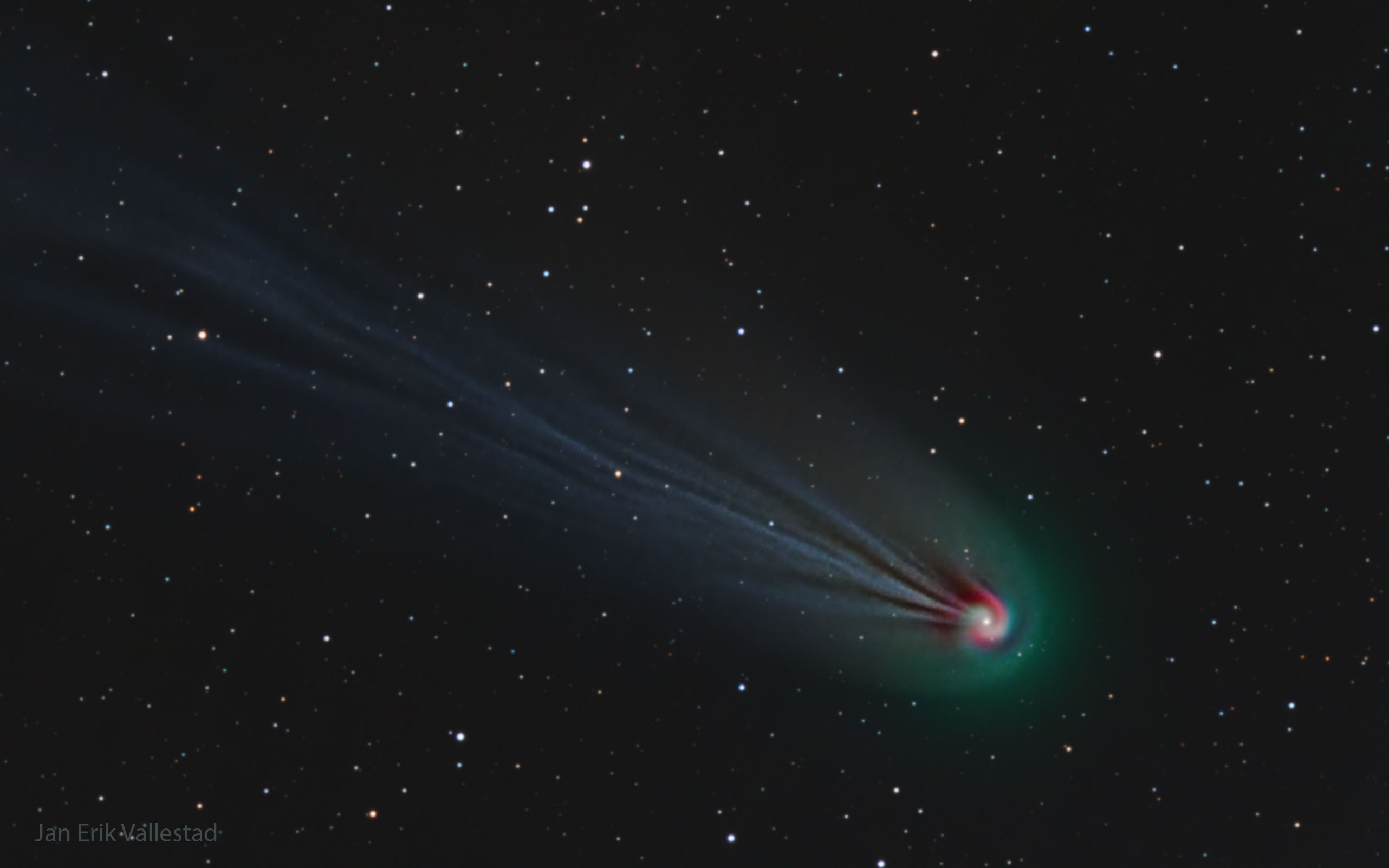 APOD: 2024 March 18  Comet Pons Brooks Swirling Coma