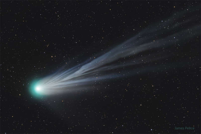 APOD: 2024 March 26  Comet Pons Brooks Ion Tail