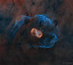 APOD: 2024 April 24  Dragons Egg Bipolar Emission Nebula