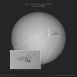 APOD: 2024 May 11  AR 3664: Giant Sunspot Group