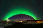 APOD: 2024 May 22  Green Aurora over Sweden