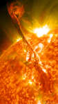 APOD: 2024 May 26  A Solar Filament Erupts