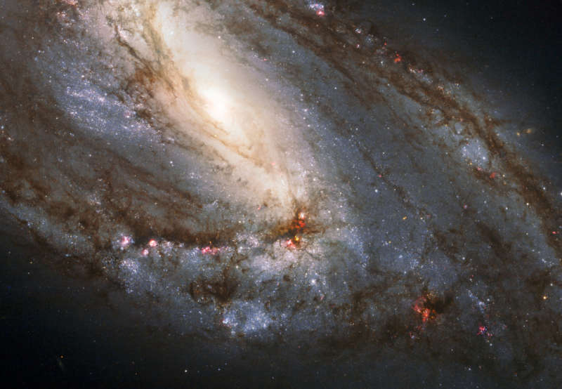 Messier 66 Close Up
