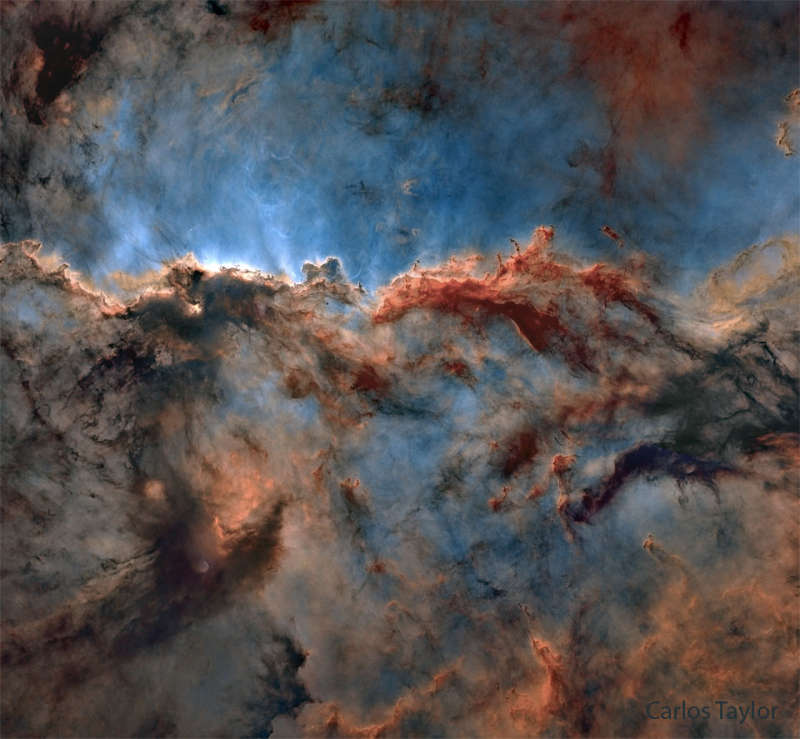 APOD: 2024 June 19 B NGC 6188: Dragons of Ara