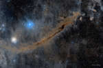 APOD: 2024 June 25  The Dark Doodad Nebula