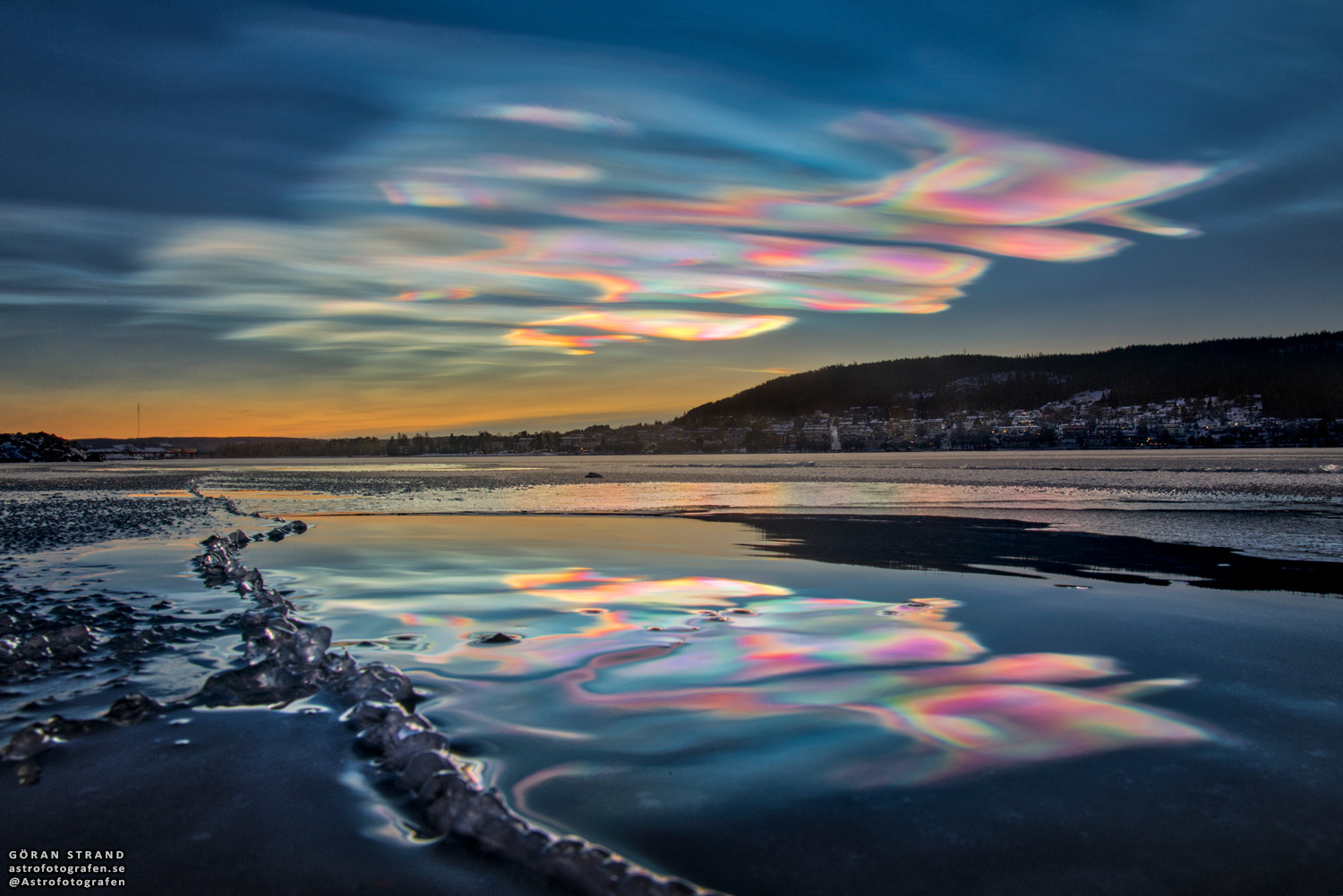 APOD: 2024 July 7  Iridescent Clouds over Sweden