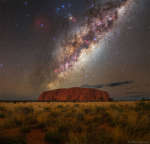 APOD: 2024 July 29 B Milky Way over Uluru