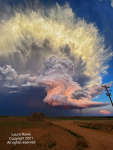 APOD: 2024 August 6  Storm Cloud Over Texas