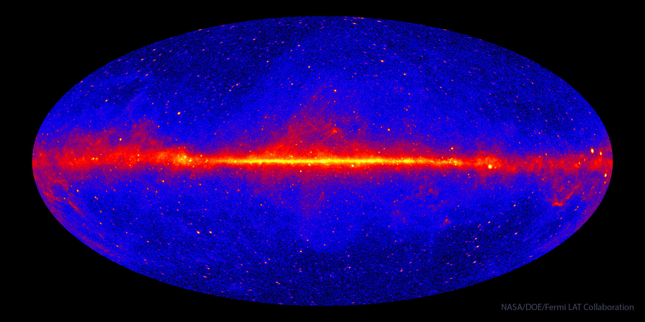 Karta vsego neba v gamma-luchah ot "Fermi"