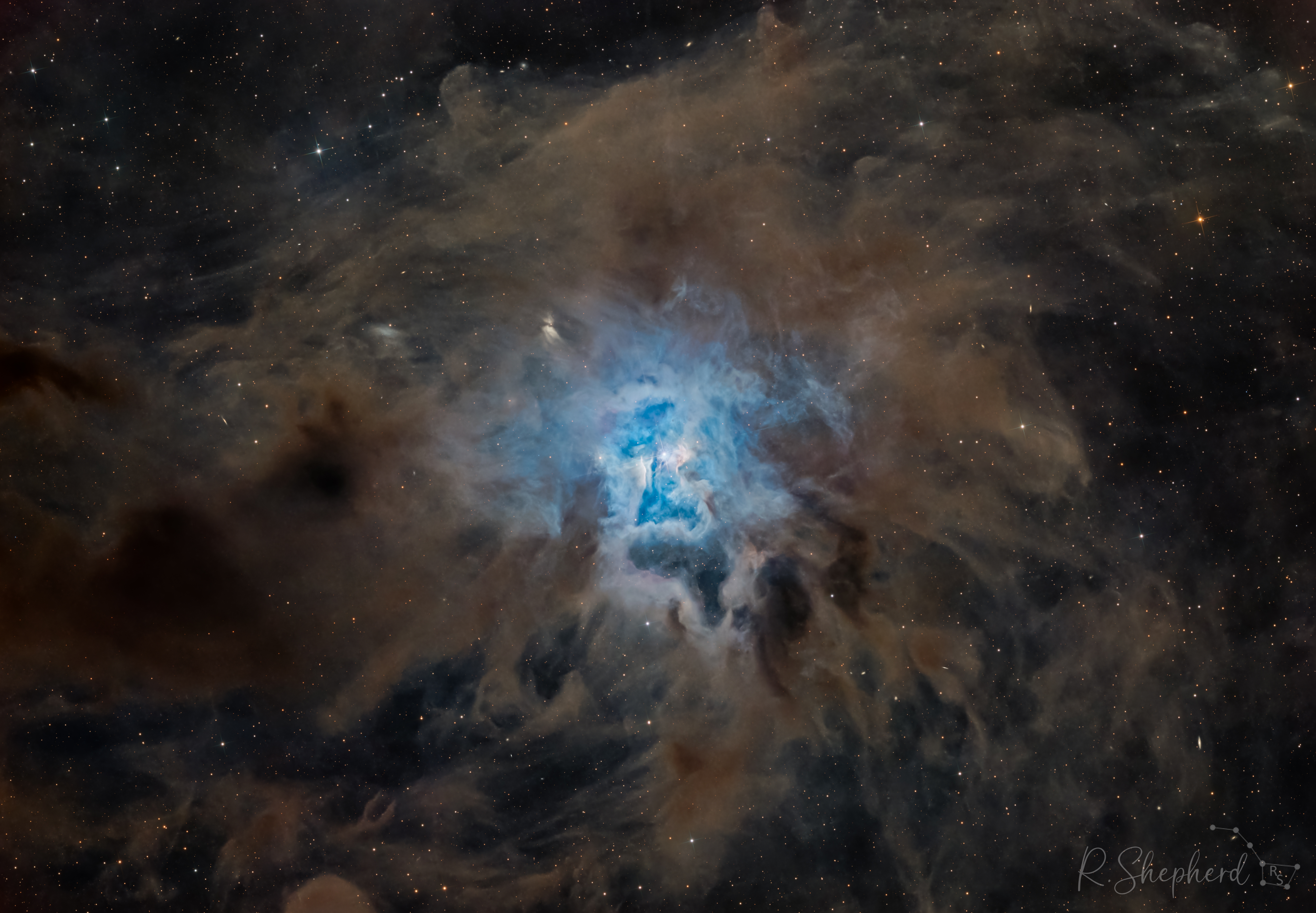 NGC 7023:  