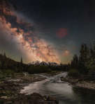 APOD: 2024 September 11  A Night Sky over the Tatra Mountains