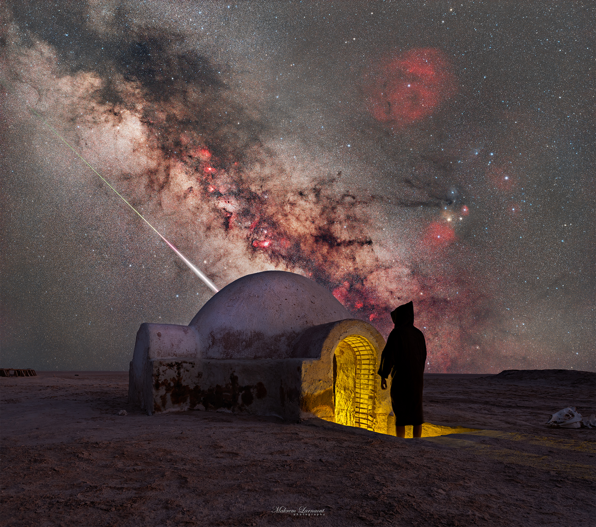 APOD: 2024 August 5  Milky Way Over Tunisia