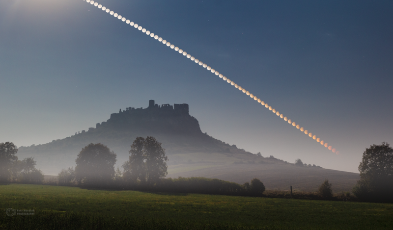 A Hazy Harvest Moon