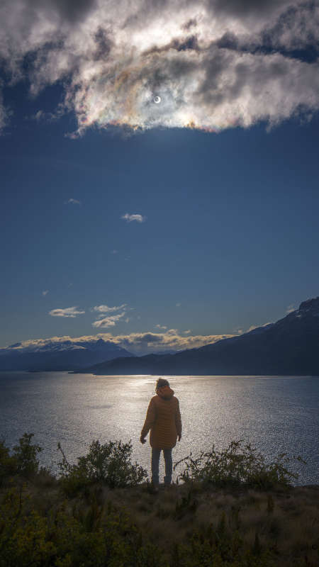 Kol'ceobraznoe zatmenie nad Patagoniei