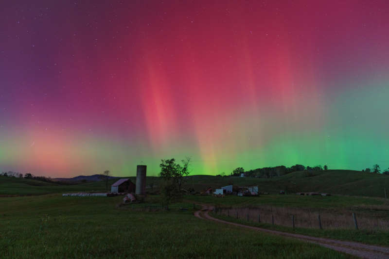 Northern Lights, West Virginia