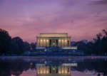 APOD: 2024 October 14  Comet Tsuchinshan ATLAS Over the Lincoln Memorial